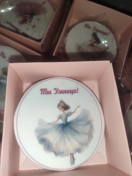 Пряники с логотипом ,кыркынан шыгарц годик, кудалык