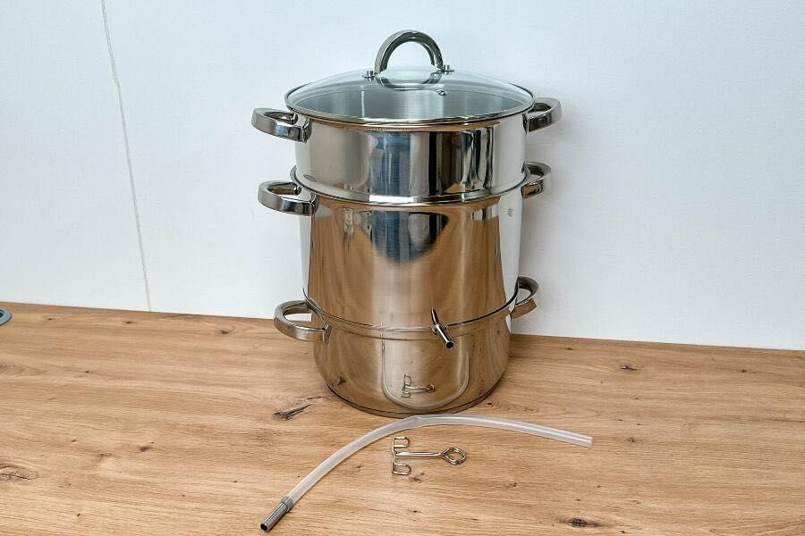 Set oale pentru facut suc/sirop struguri/afine/visine etc