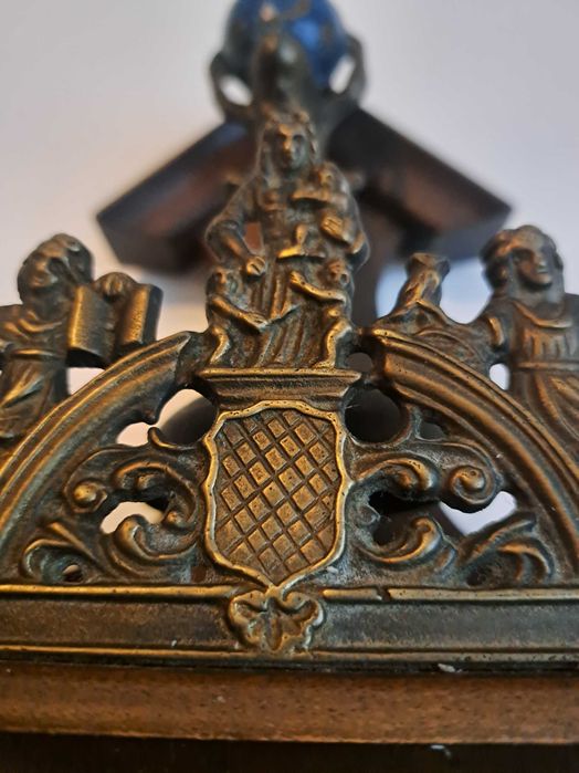 Ceas cu pendul ZAANSE - Antic Bronz, Lemn -
1940-1950, 1970-1980 -