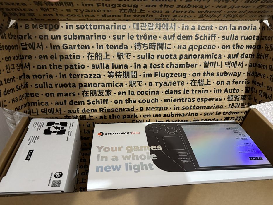 Steamdeck oled 512гб