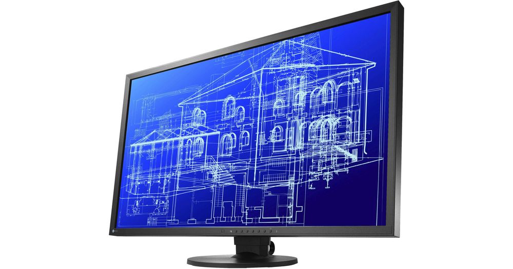 Monitor 4k, EIZO FlexScan EV3237, 32 inch, 4K (3840 x 2160) IPS, Black