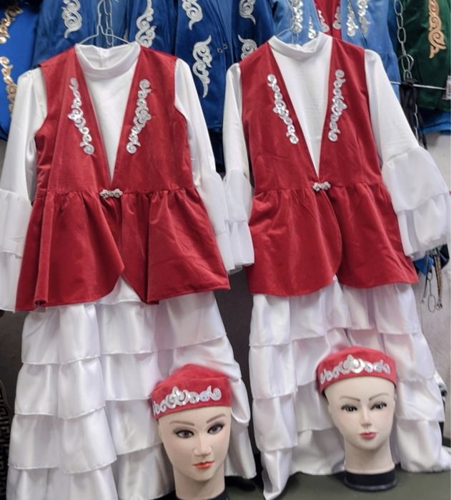 Казахские платья на наурыз