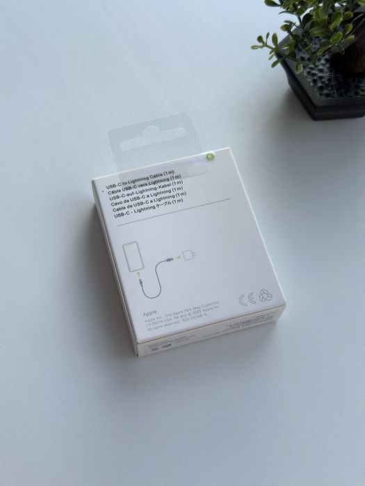 Адаптер питания, блок зарядки, кабель lightning to usb type-c apple