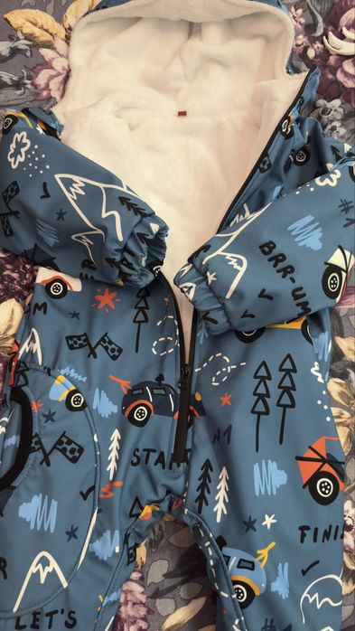 Salopeta iarna impermeabila copii marimea 98