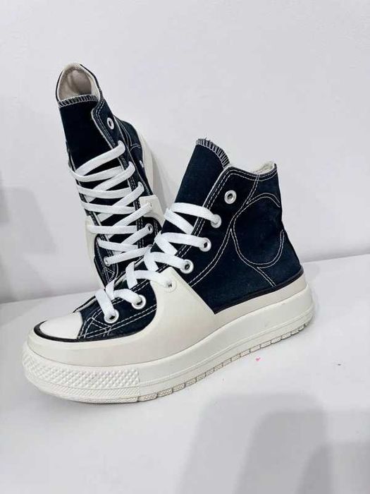 Tenisi cu platforma Converse