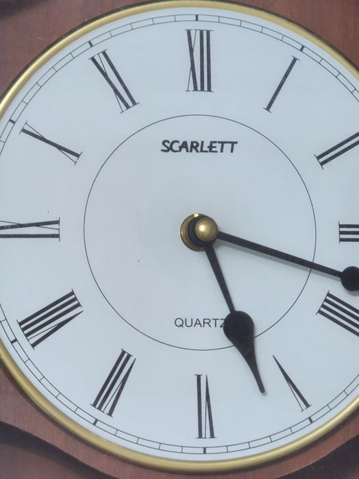 Часы настенные scarlett, дерево