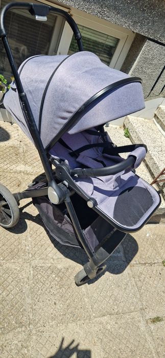 Бебешка количка 3 в 1 Christiano Сив - Cangaroo