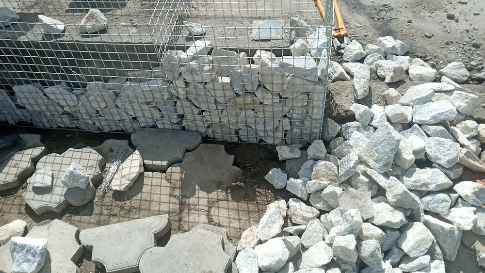 Декоративные камни для габиона, самой низкой цена в Узбекистане