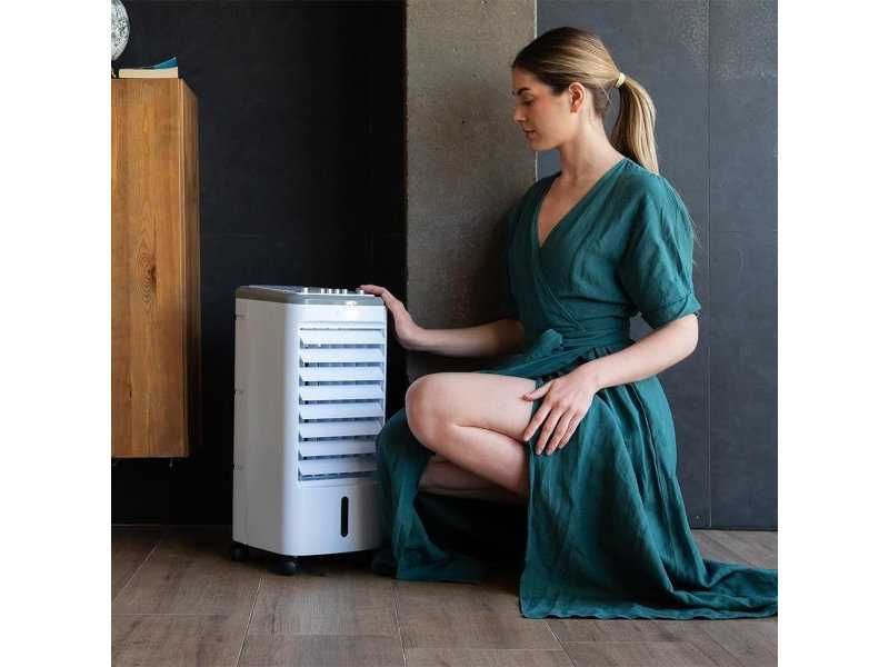 Мобилен Въздушен Охладител Cecotec EnergySilence 3500 Cool Compact - 65W, Бял