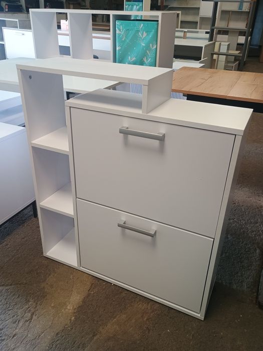 Шкаф за обувки с етажерка