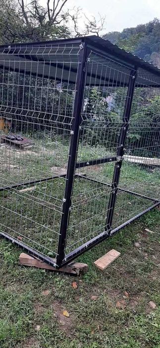 Tarc, padoc 2.5mx2m pentru caini din structura metalica rezistenta NOU
