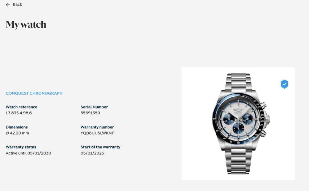 Full Set - Longines Conquest Chronograph 42mm Stainless Steel