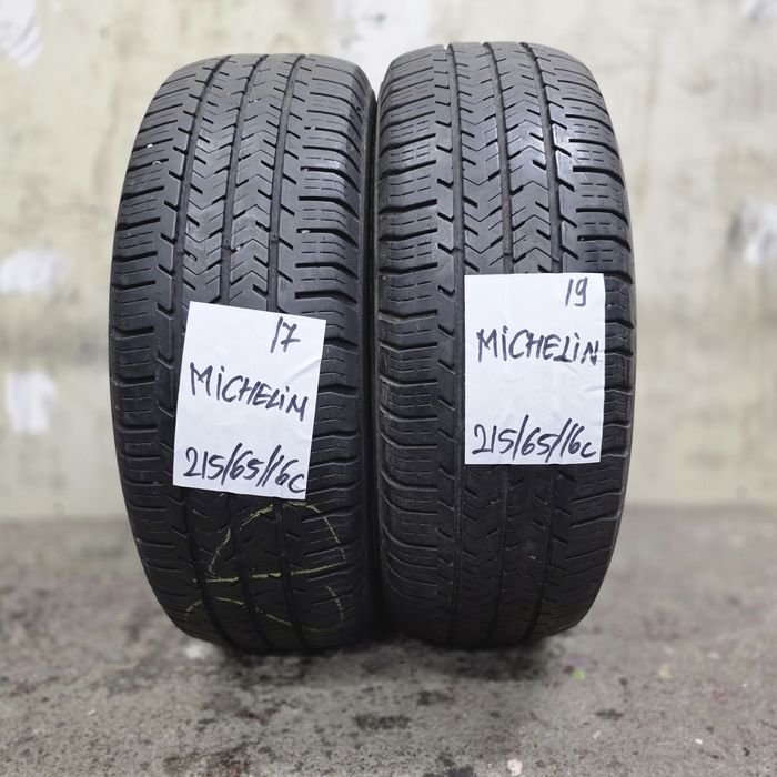 2×215/65/16c M+S.MICHELIN.Stare excelenta.