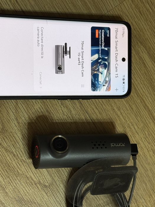 Cemera de bord dashcam xiaomi 70mai