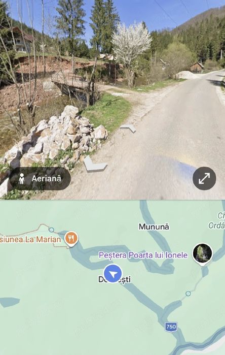 Teren 1000 mp Arieșeni   Gârda de Sus aproape Ghețarul