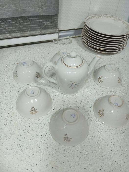 Советские тарелки и пиалушки цена указана за всё сразу