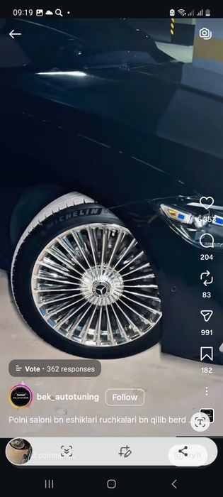 Mersedes-bens  s350 w221dan 223  qilingan