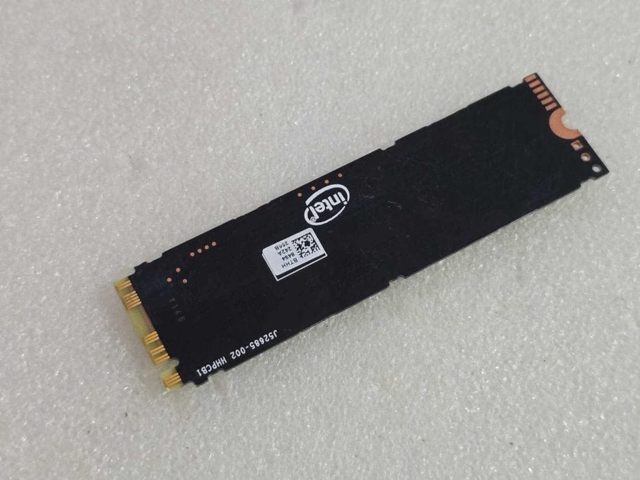Solid-State Drive SSD Intel 760p Series 256GB M2 NVMe PCIe