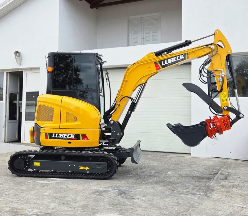 Excavator LUBECK W400-ultra NOU-Motorizare YANMAR- Factură externă fără TVA