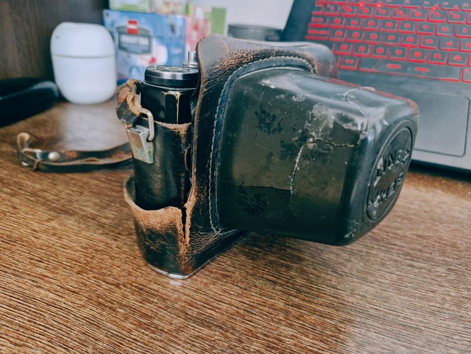 Obiectiv HELIOS 44M seria kmz si camera foto ZENIT TTL