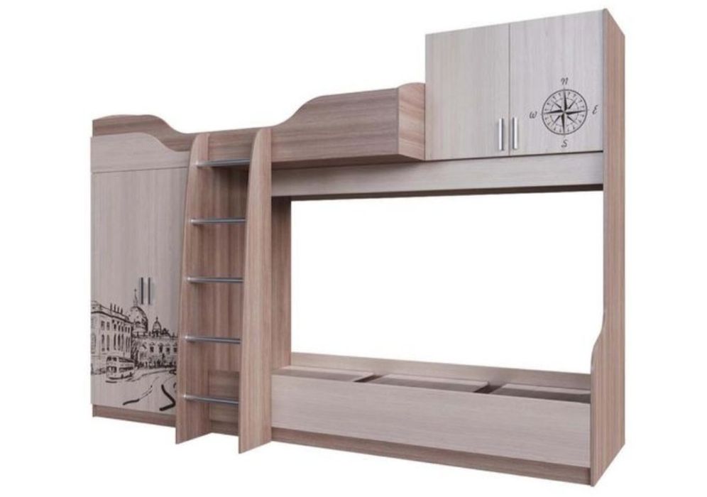 Двухъярусная кровать за отличную цену обмен на равноценную вещь