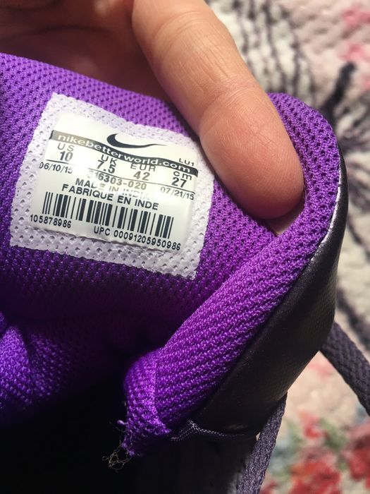 Лилави оригинални кецове Найк/Nike