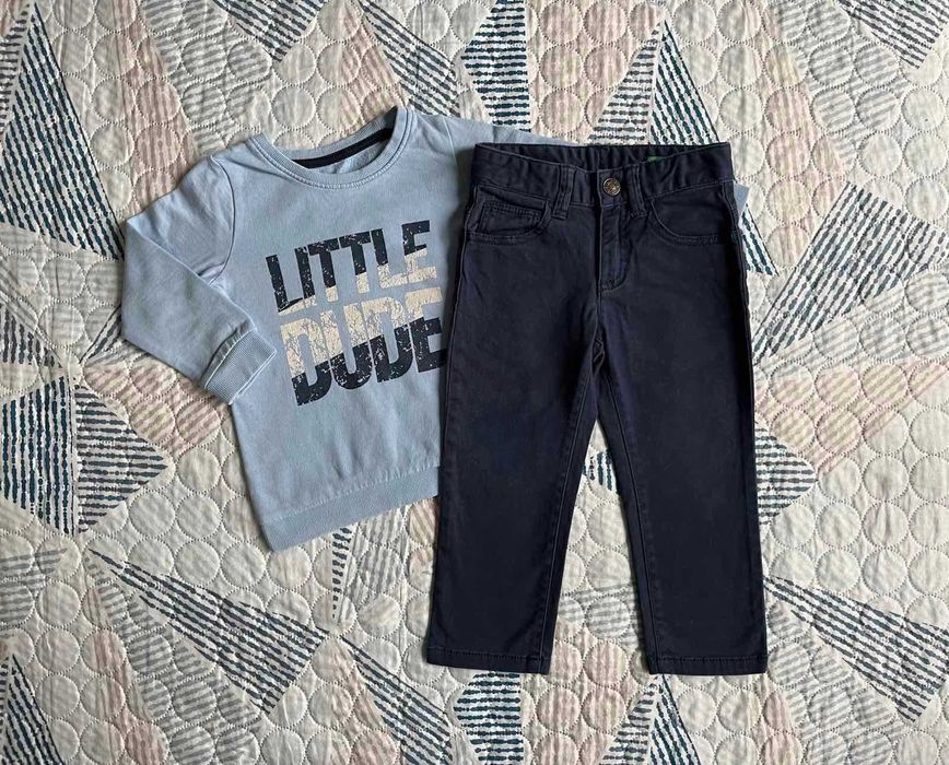 Маркови блузи с дълъг ръкав NEXT, Mayoral, H&M, Benetton 92см