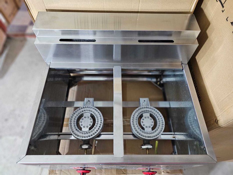 Friteuza gaz 6l+6l dubla -TRANSPORT GRATUIT
