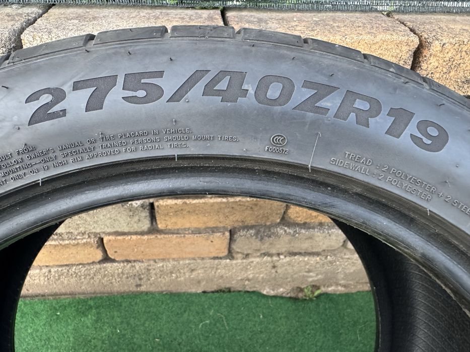 2 броя Летни гуми 275/40 R19 GRIPMAX SureGrip Pro