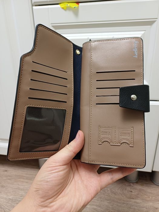 Кожаный  кошелек