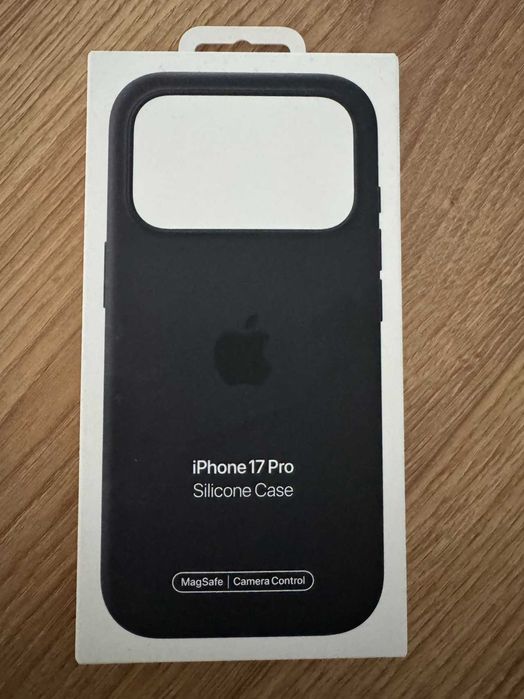 Husa Apple Silicone iPhone 17 Pro, MagSafe, Black