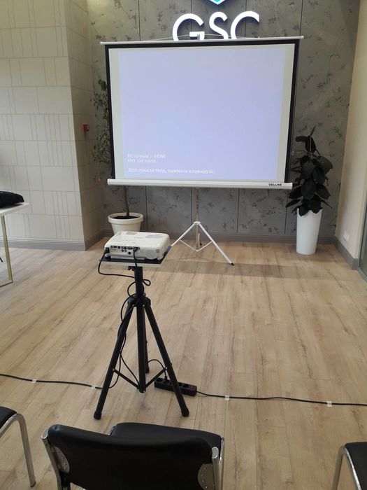Аренда и прокат проектора и экрана / Алматы - Аренда телевизоров ...