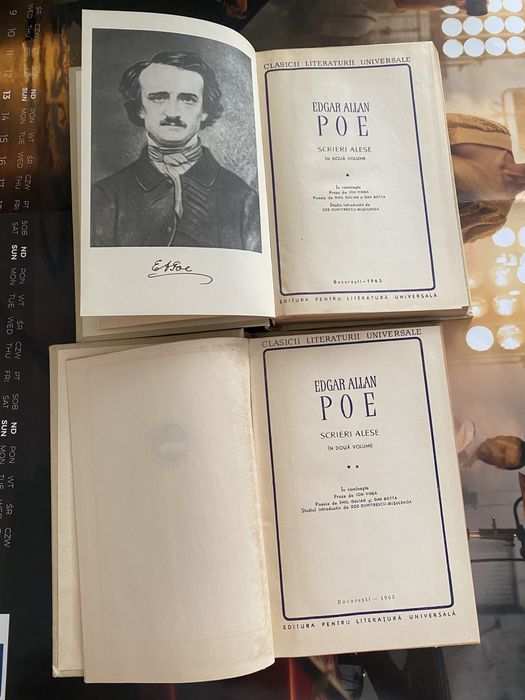 Poe- Scrieri alese-vol.I+2- București 1963