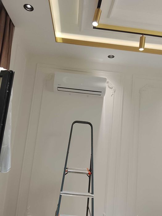 Установка кондиционеров! Кондиционер ўрнатиш!