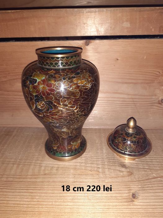 vaza cloisonne chinezeasca