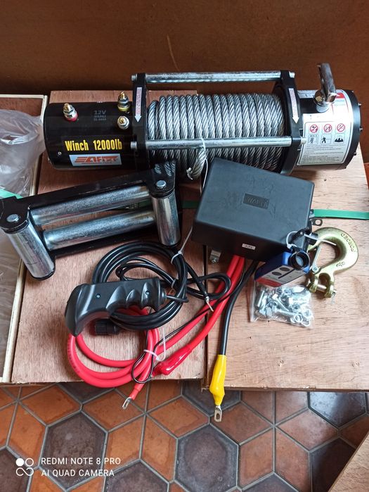 Лебедка электрическая 12000lb 12v 370$