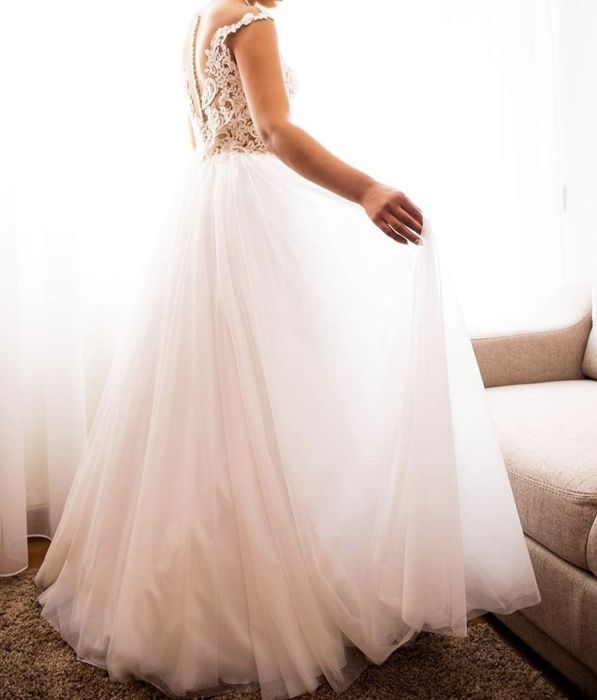 Rochie miresa tip printesa