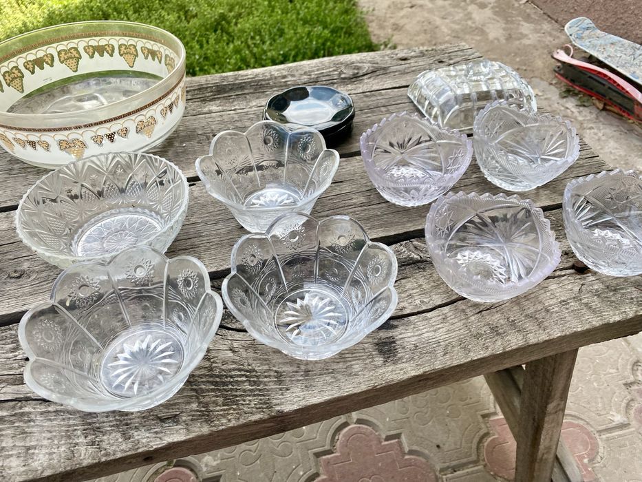 Посуда стеклянная