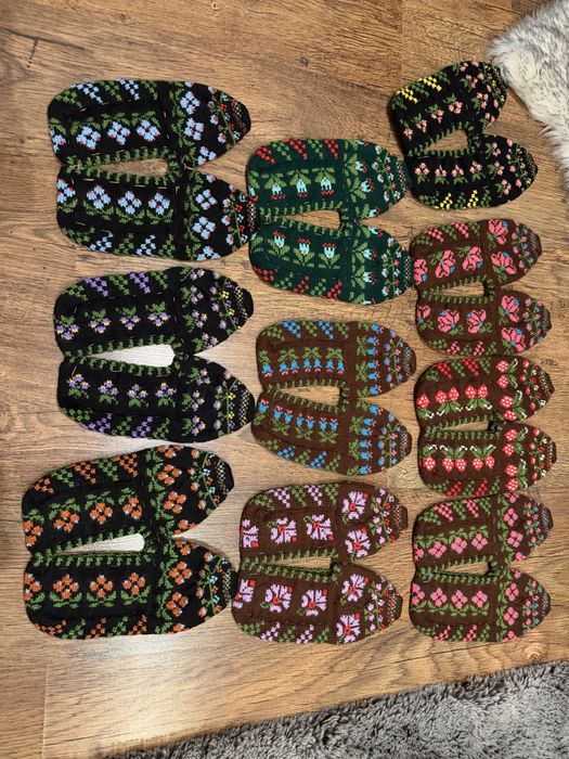 Ръчно плетени терлици