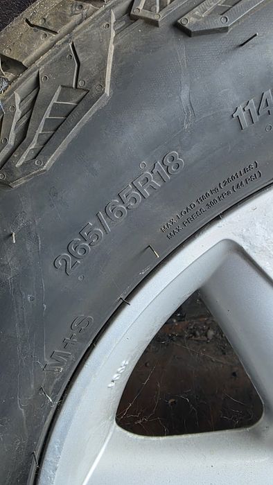 Диски с резиной 265/65/18