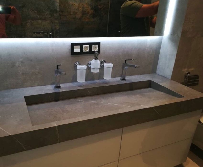 Дизайнерские Раковины из Керамогранита на заказ любой сложности!