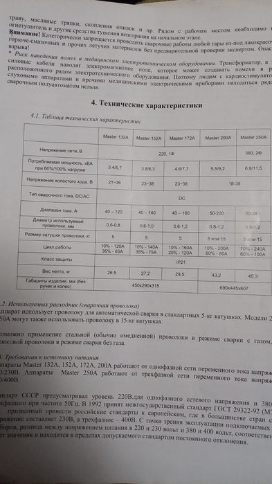 Продам сварку Мастер 250.