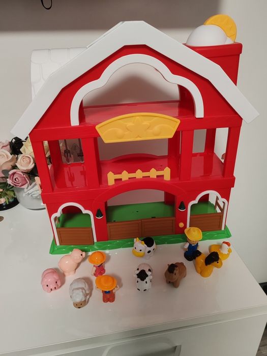 Mașina din lemn+ set mașini