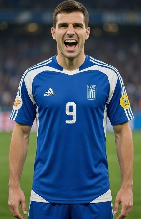 Tricou Grecia Euro 2004 Charisteas #9