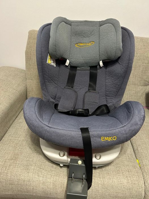 Scaun auto cu isofix rotativ