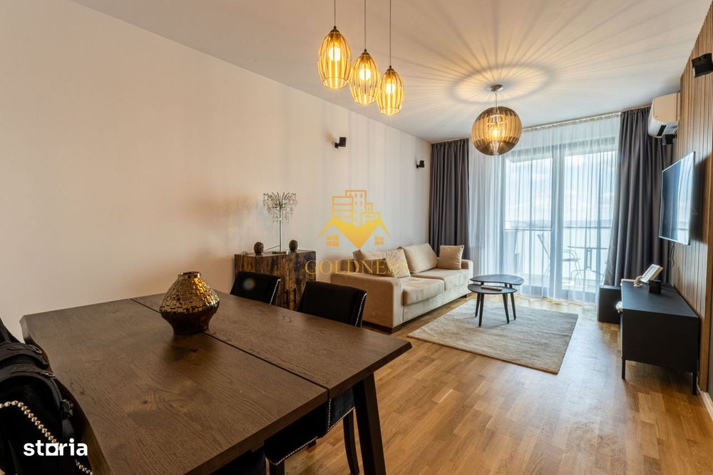 2 camere, modern, bloc nou, parcare,Intre Lacuri Park Lake Zona Iulius