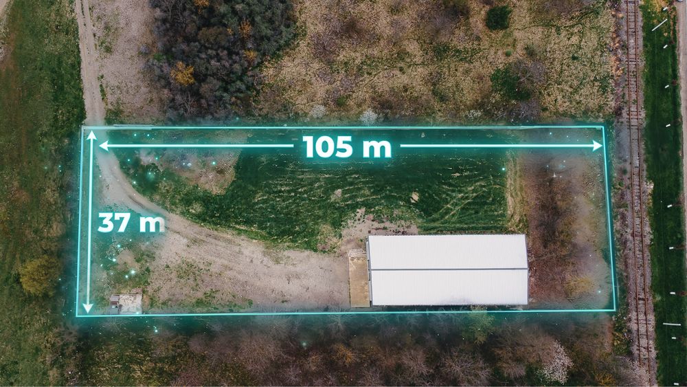 De închiriat hală industrială/depozitare – 350 mp + teren generos