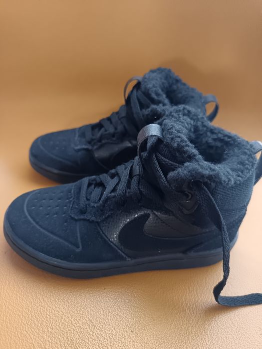 Ghete imblanite Nike Court Borough Mid 2 Boot PS - marimea 29,5