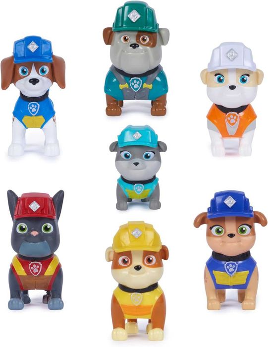 Комплект фигури Paw Patrol Rubble Crew Семейството на Ръбъл Пес Патрул