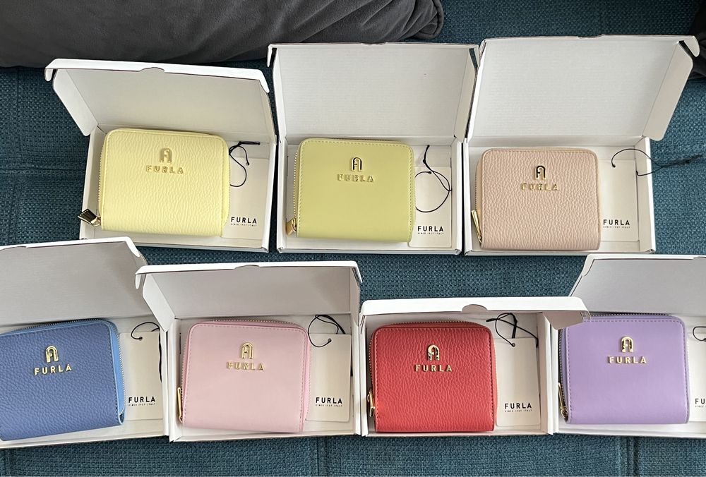 ЧИСТО НОВ МОДЕЛ Furla Camelia в няколко цвята и в 2 размера.100% ориг.